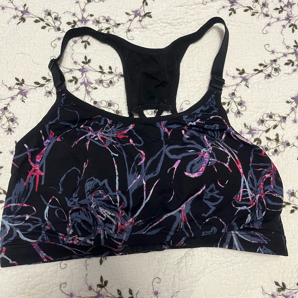 Floral Print Women's Sports Bra